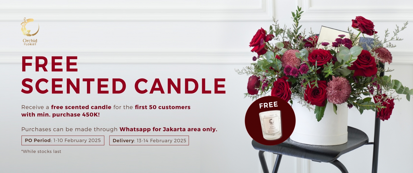 Promo Februari 2025 *free candle